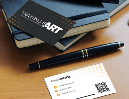 (Carte de visite) Training is Art